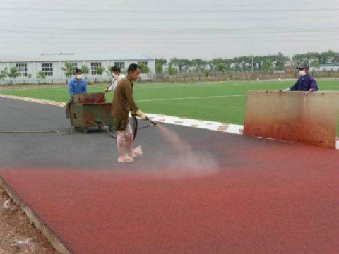 临泉塑胶跑道施工