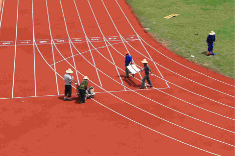 石龙区塑胶跑道施工